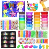 Hot Sale Educational Kit Slime Making Kit Crystal Clear 16 Colors DIY Slime Kit