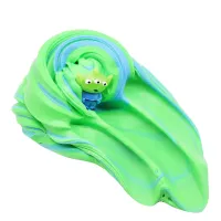 Cartoon Puff Monster Cotton Slime Toys Children Educational Fluffy Food Playdough Clay Toy