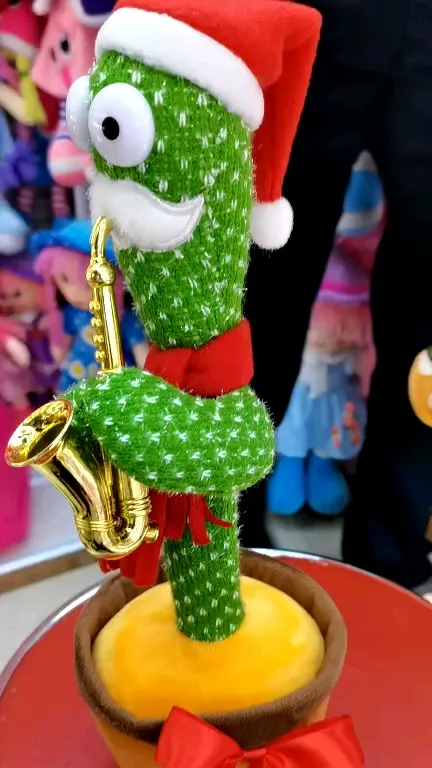 Repeated Dancing Catcus Polish Song Custom Pop Push Catcus Dance Plush Catcus