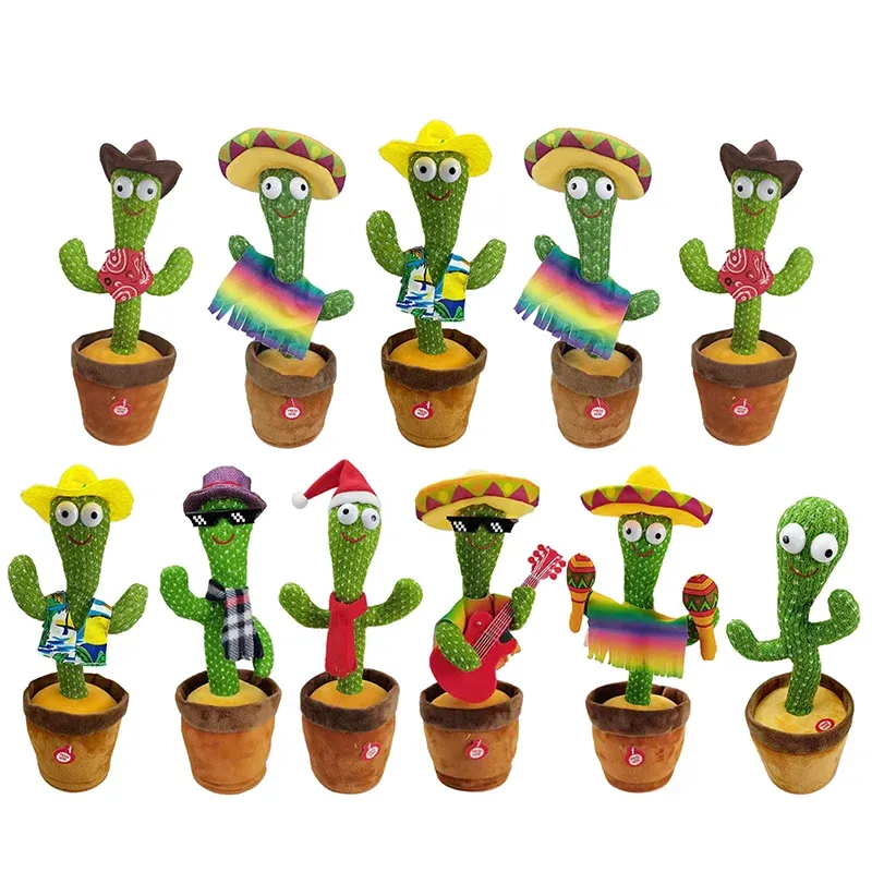 Cactus Toy Dancing Cactus Plant Pantalons Jack Flower Talking Electric Cactus Songs