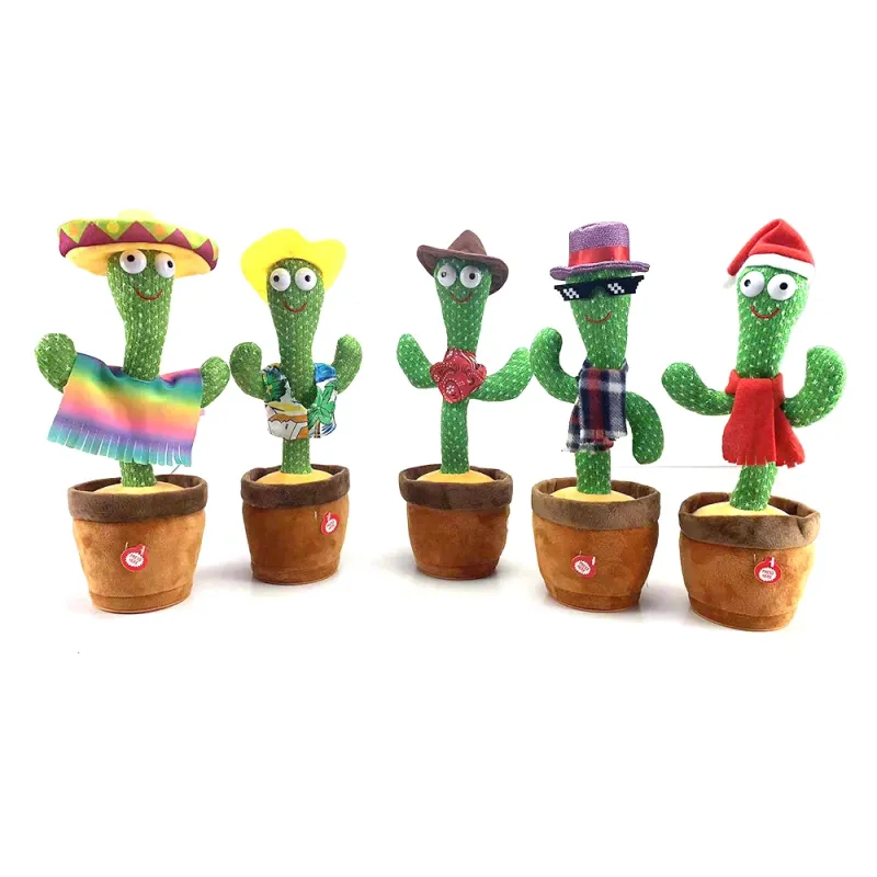 Cactus Toy Dancing Cactus Plant Pantalons Jack Flower Talking Electric Cactus Songs