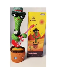 Wholesale Stuffed English Music Lights Simulation Doll Dancing Cactus Plush Toys