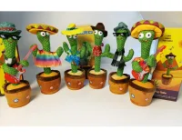 Wholesale Stuffed English Music Lights Simulation Doll Dancing Cactus Plush Toys