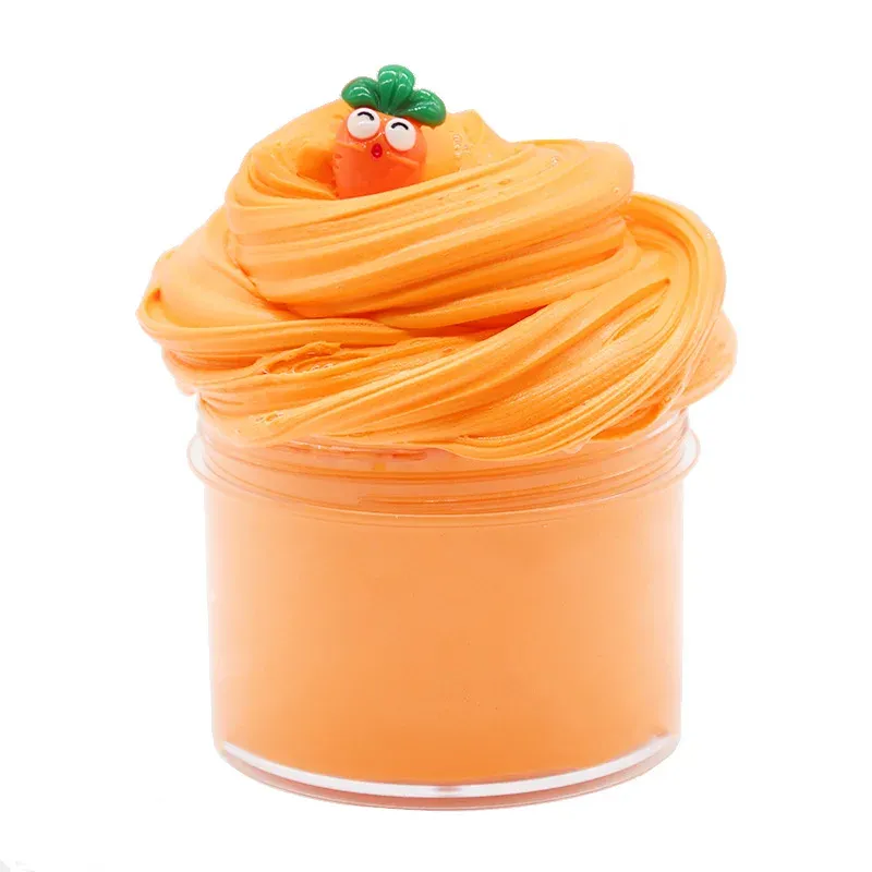 2020 Popularity Fluffy Slime Hot Sale Colorful Magic Changing Slime Fluffy Slime