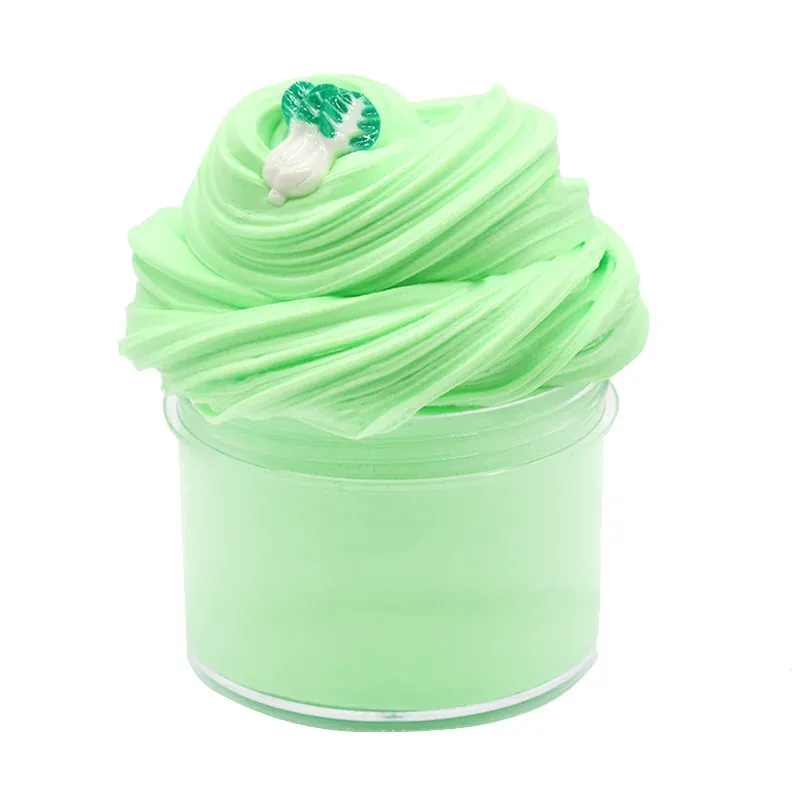 2020 Popularity Fluffy Slime Hot Sale Colorful Magic Changing Slime Fluffy Slime