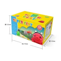 Hot-sale Magic Clay Plasticine with Tool for Kids, 24 Color Non-toxic Children Toys air Dry Clay
