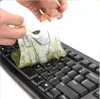 Crystal Sticky Dust Cleaning Mud Keyboard Cleaner Gel Slime Magic Remover Car Clean Glue Gel Slime