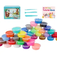 2021 Educational DIY Modeling Tools Soft Clay Kit Bar Soft Playdough Foam Set Accessories Air Dry Polymer Clay