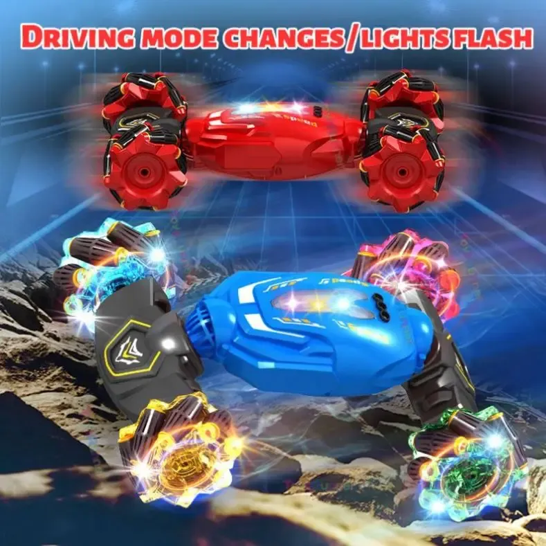 Small Diecast Car for Kids Radio Control Toys Min IHand Gesture Remote Control Rc Stunt Car for Kids for 10 Years Old