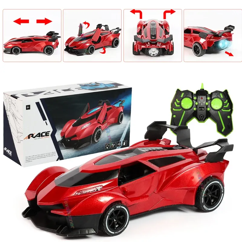 Drift Remote Control Rc Car 100 Km 4X4 Speed High 1:10 Stunt Nitro Brushless Mini New Toy Rc Car With Opening Doors
