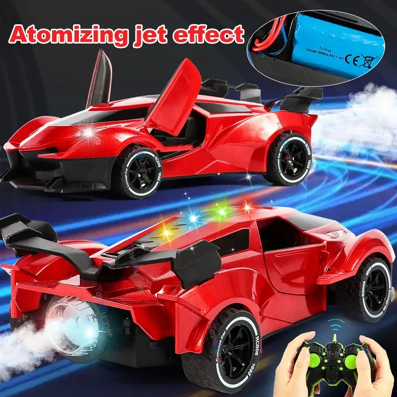 Drift Remote Control Rc Car 100 Km 4X4 Speed High 1:10 Stunt Nitro Brushless Mini New Toy Rc Car With Opening Doors