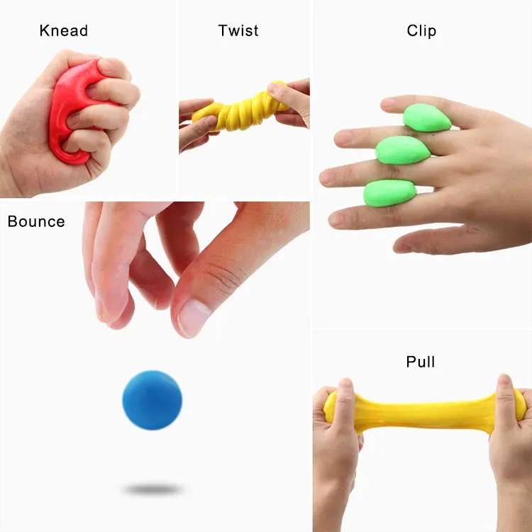 2020 Hot-sale Putty Rehamitation for Finger and Hand, Single Color Rehamitation Putty