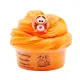 2019 Popularity Hot Sale Colorful Magic Changing Orange Donkey Fluffy Slime