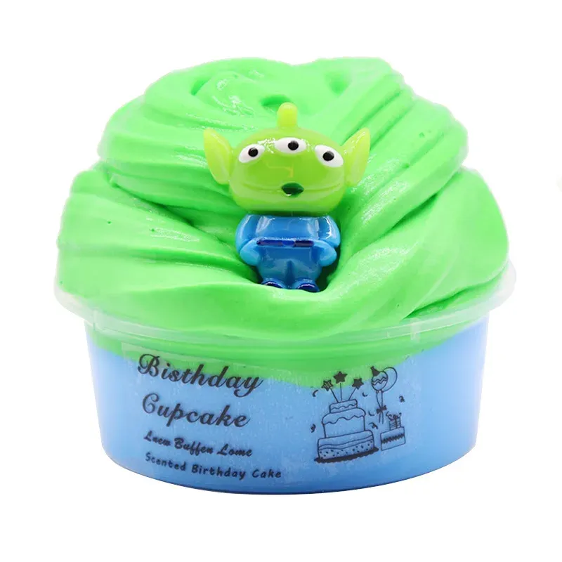 2019 Popularity Hot Sale Colorful Magic Changing Orange Donkey Fluffy Slime