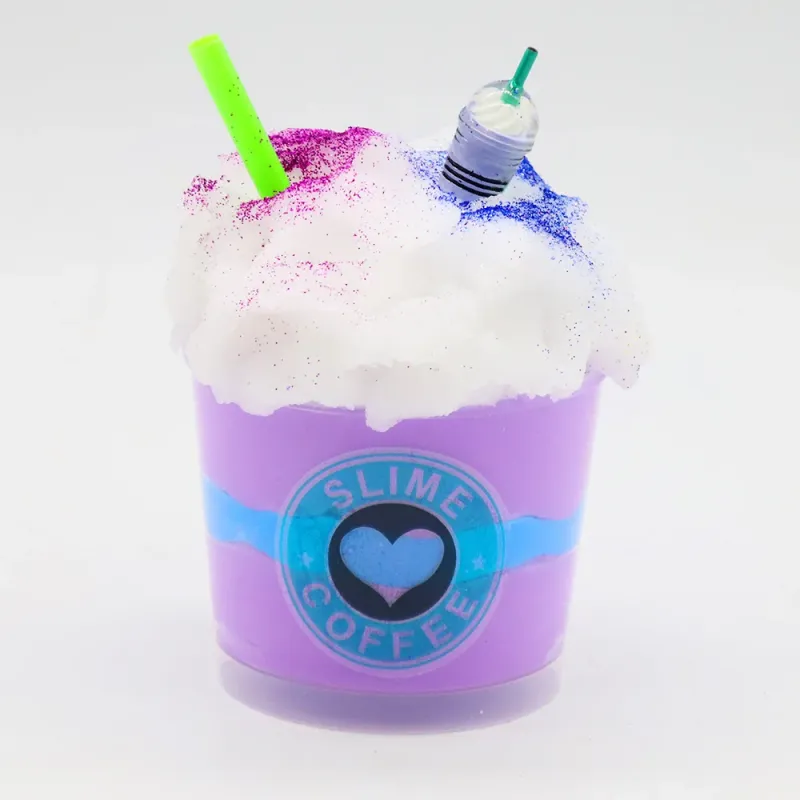 2019 Hot Sale Slime Colorful Magic Colorful Changing Cotton Slime