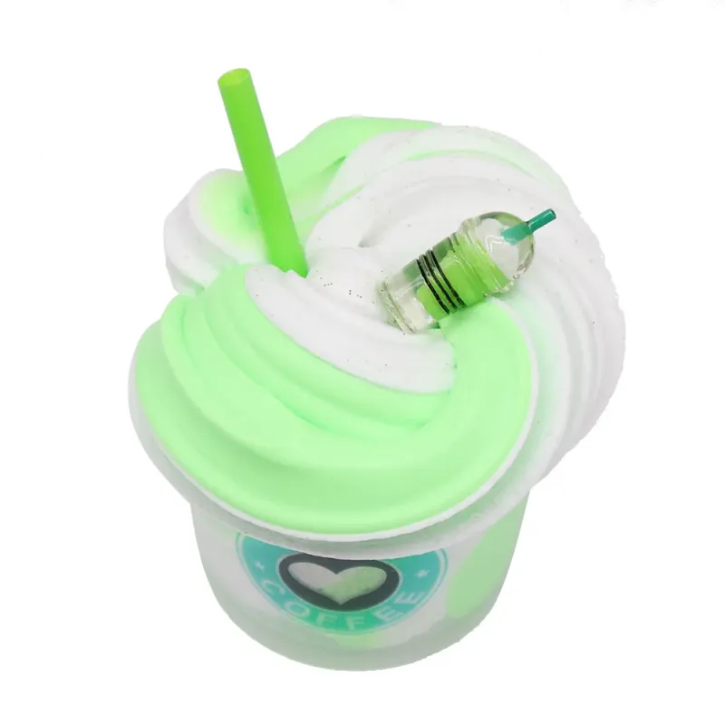 2019 Hot Sale Slime Colorful Magic Colorful Changing Cotton Slime