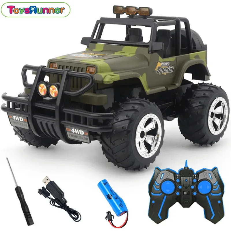 Rc Car Remote Control Truck Off Road Radio Toys Hand Gesture Watch Twisting Stunt Traxxas Monster Remote Control Truck
