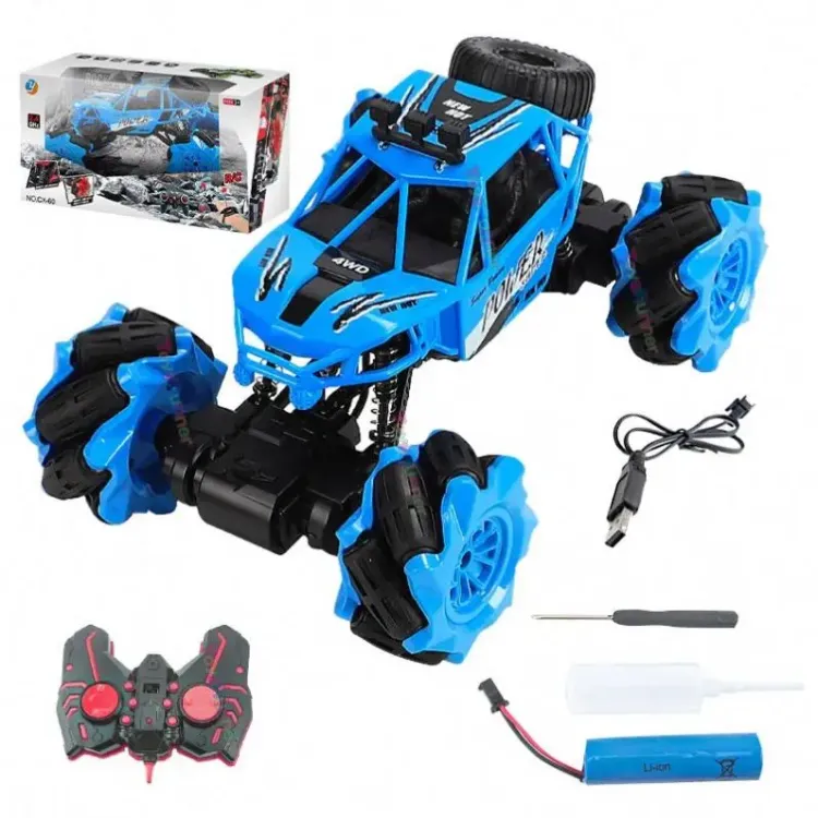 Rc Car Remote Control Truck Off Road Radio Toys Hand Gesture Watch Twisting Stunt Traxxas Monster Remote Control Truck