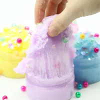 2020 Popularity Hot Sale Colorful DIY Silk Slime Magic Silk Slime