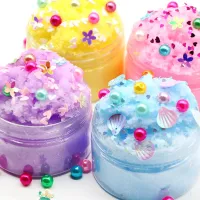 2020 Popularity Hot Sale Colorful DIY Silk Slime Magic Silk Slime