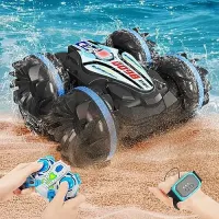 Mini Cheap Amphibious Atv Vehicle Land Water Waterproof Alloy Car Toy Hand Controlled Gesture Rc Car Amphibious Atv