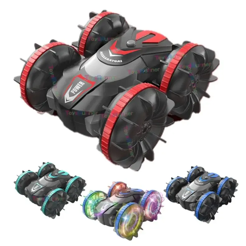 Mini Rc Car 100 Km Speed Amphibious Vehicle Trucks Quad Amphibie a Vendre Waterproof Drifting Amphibious Vehicle for Sale