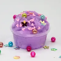 2019 Hot Sale Cream Clay Toys Colorful Glitter Accessories Safe Slime Toys