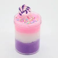 Charms Christmas Slime Toys Candy Silk Anti Stress Relax Kids Slime Toys