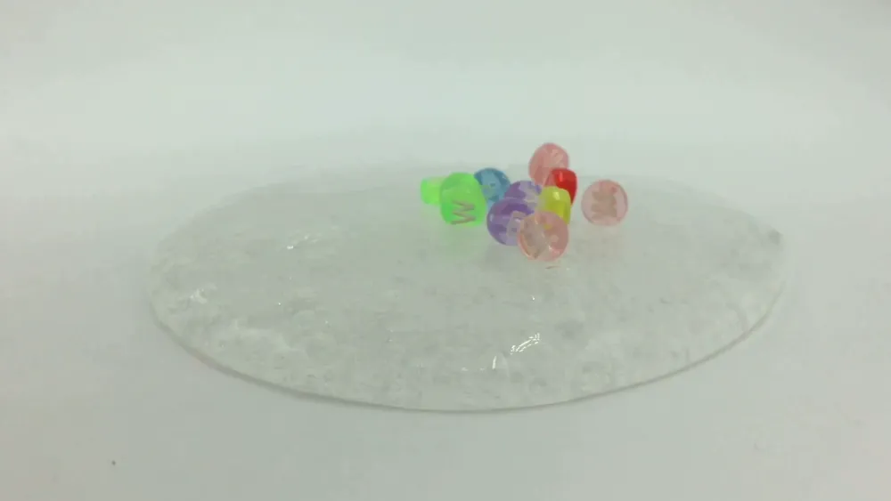 galaxy Lab Glacier Crystal Slime Barrel Change Color Oil clear Crazy Playdough Slime Putty Slime