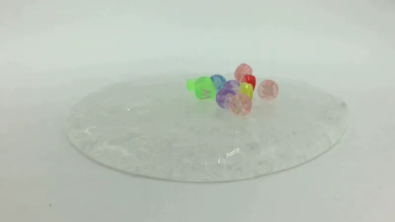 galaxy Lab Glacier Crystal Slime Barrel Change Color Oil clear Crazy Playdough Slime Putty Slime