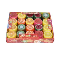 2020 New Hot Selling Educational Toys Putty Slime Kits Charms Fruit Jelly Crystal Slime for Kids