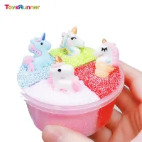 Factory Price Rainbow Color Slime Toys Stress Relief Slime Kit for Kids