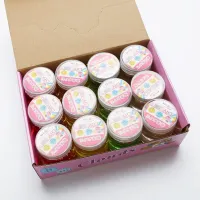 2019 Hot Sale Safe Kids Handwork Educational Toys Colorful Ball Coconut Crystal Slime