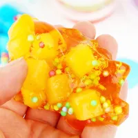 2019 Hot Sale Safe Kids Handwork Educational Toys Colorful Ball Coconut Crystal Slime