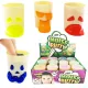2019 Kid Toy Playdough Non Toxic Slime Putty Smiling Faces Cup Fun Slime Crystal Slime