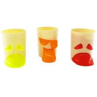 2019 Kid Toy Playdough Non Toxic Slime Putty Smiling Faces Cup Fun Slime Crystal Slime
