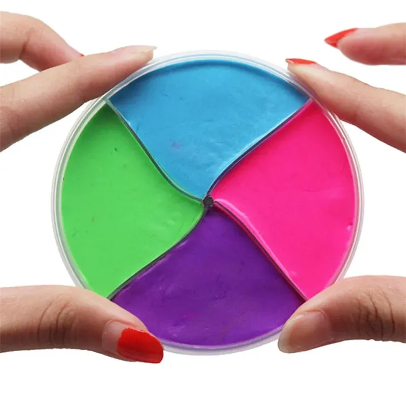 Toys 2019 Kids Bath Slime Funny Four Color Slime Playdough for Kids High Quality Slime