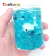 2019 New Charms Blue Crystal Kids Slime Plastic Bottle Ocean Sea Dolphin Puttty Slime