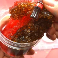 200ml Box Slime Crystal Clay Kids Educational Handwork Mix Color Ice Cola Slime Toy Set