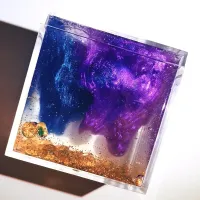 Hot Toys Kid Toy Ice Cream Slime Non Toxic Euducational Slime Mixed Cloud Grid Crystal clear Slime