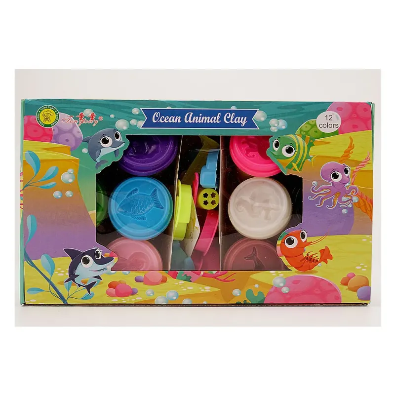 TOYSRUNNER Great Service School Organic Slime Shaped Play Dough Accessories Set Kids Polymer Clay Toy Intelligent Cup Play Dough