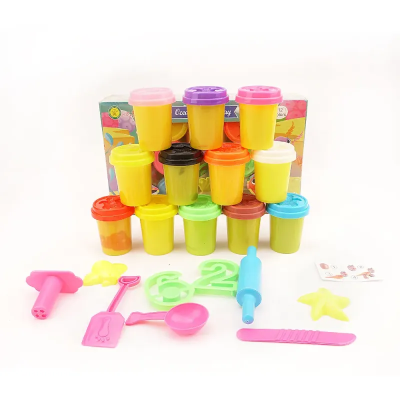 TOYSRUNNER Excellent Service Kids Furniture Kits Clay Playdough Set Educational 2022 Toys Making Models Custom Crystal Playdough
