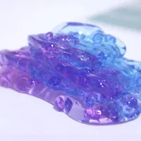 galaxy Lab Glacier Crystal Slime Barrel Change Color Oil clear Crazy Playdough Slime Putty Slime
