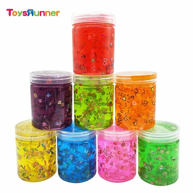 Hot Selling Products Toy Kid Slime Jars Magic Crystal Slime Toys Playdough Slime