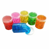 Good Stress Relief Children Slime Play Toys Colorful Fruit Crystal Slime Toys Kit