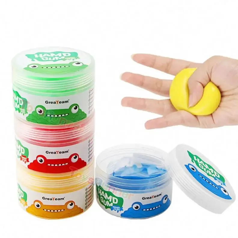 Cheap Playdough Slime Kit High Quality Plasticine Modeling Clay Variable Resistance Silicone Putty Slime for Kids