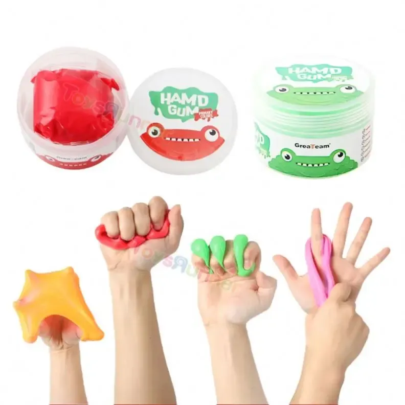 Cheap Playdough Slime Kit High Quality Plasticine Modeling Clay Variable Resistance Silicone Putty Slime for Kids