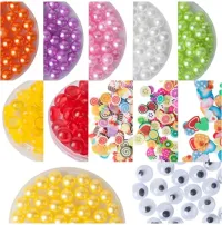 16 Colors Crystal Slime Foam Glitter Cream Fluffy Slime Vomit Crystal Clear Slime Kit