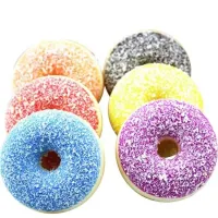 Squishy Pack PU Scented Slow Rising Donut Squishy Toys Soft With Cream Educational Donut Squishy Toys for Children