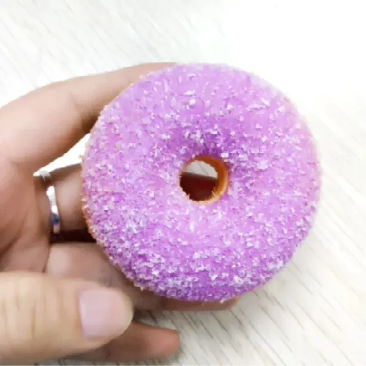 Squishy Pack PU Scented Slow Rising Donut Squishy Toys Soft With Cream Educational Donut Squishy Toys for Children
